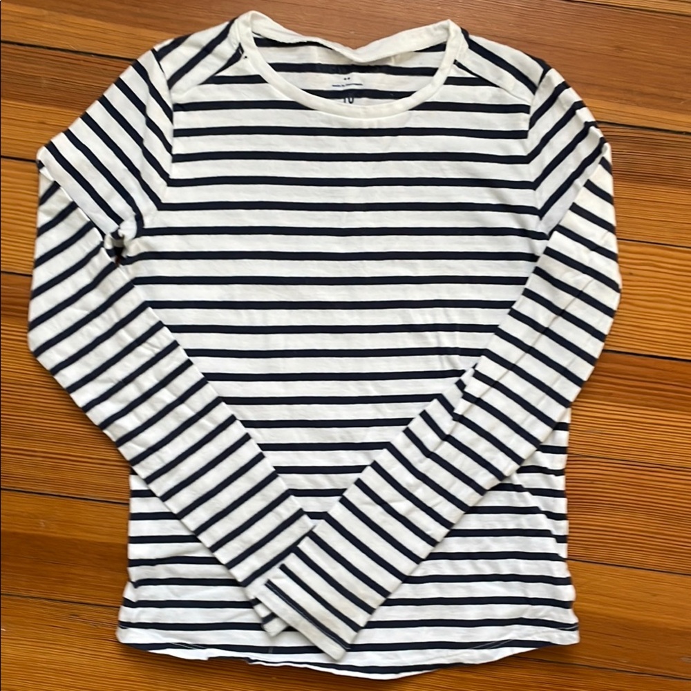 Crew Cuts Striped Long Sleeve Shirt size 10